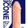 Реалистичный вибратор на присоске One Touch Silicone - 19 см. купить в секс шопе