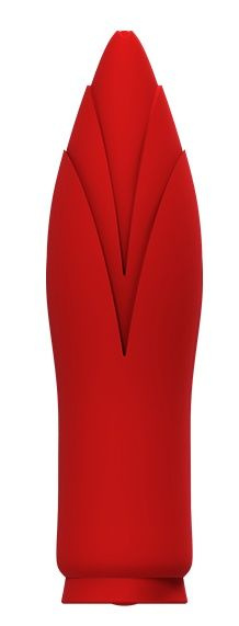 Красный клиторальный стимулятор SIRONA - 10 см. купить в секс шопе