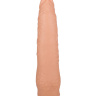 Насадка-фаллос Harness телесного цвета - 17 см.  купить в секс шопе