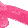 Розовый реалистичный фаллоимитатор Mr. Bold L - 18,5 см. купить в секс шопе