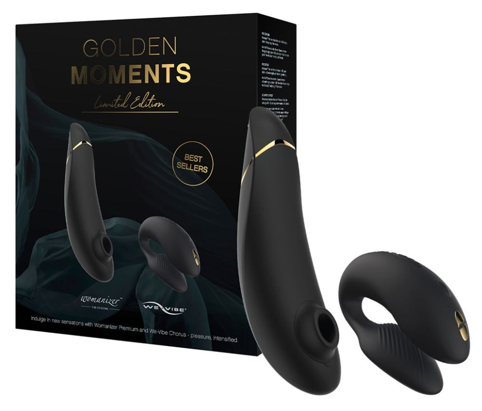 Подарочный набор Golden Moments купить в секс шопе