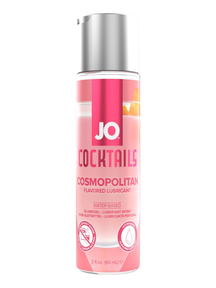 Вкусовой лубрикант на водной основе JO Cocktails Cosmopolitan - 60 мл. купить в секс шопе