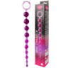 Фиолетовая анальная цепочка Anal stimulator - 26 см. купить в секс шопе