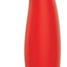 Красный вибромассажер с изогнутой круглой головкой - 11,5 см. купить в секс шопе