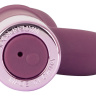 Фиолетовый вибратор-кролик с ребрышками Rabbit Vibe - 16 см. купить в секс шопе