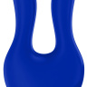 Синий клиторальный стимулятор Exceptional - 10,4 см. купить в секс шопе