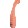 Розовый вибратор Shape of water Droplet - 19,5 см. купить в секс шопе