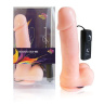Реалистичный фаллоимитатор с ротацией Realistic Cock Vibe - 18 см. купить в секс шопе