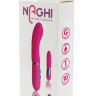 Розовый вибратор для G-стимуляции NAGHI NO.11 - 17 см. купить в секс шопе