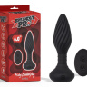Черный анальный вибростимулятор Frisky Beaded Plug - 15,3 см. купить в секс шопе