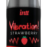 Жидкий интимный гель с эффектом вибрации Vibration! Strawberry - 15 мл. купить в секс шопе