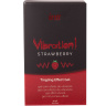 Жидкий интимный гель с эффектом вибрации Vibration! Strawberry - 15 мл. купить в секс шопе
