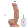 Телесный вибромассажер-реалистик Ultra Soft Dude 8.5 - 20 см. купить в секс шопе