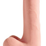 Телесный фаллоимитатор на присоске 7.5  Triple Density Cock - 22,9 см. купить в секс шопе