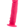 Розовый анальный фаллоимитатор на подошве-присоске - 13,5 см. купить в секс шопе