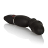 Чёрный рельефный вибромассажер COLT FLEXER - 17 см. купить в секс шопе