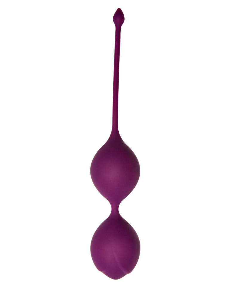 Фиолетовые вагинальные шарики Кегеля со смещенным центом тяжести Delta купить в секс шопе