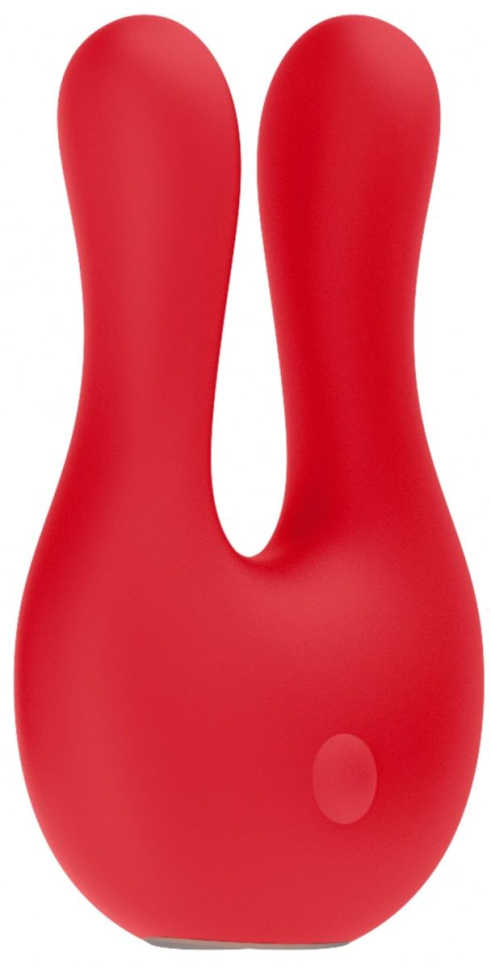 Красный клиторальный стимулятор Exceptional - 10,4 см. купить в секс шопе