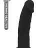 Черный реалистичный фаллоимитатор DILDO 7.5INCH BLACK - 19 см. купить в секс шопе