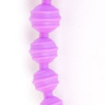 Анальная цепочка из силикона - 32,5 см. купить в секс шопе
