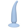 Голубая анальная пробка P-spot Teazer Blue - 12,2 см. купить в секс шопе
