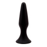 Черная анальная пробка L Silicone Plug - 12,8 см. купить в секс шопе