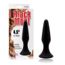 Черная анальная пробка L Silicone Plug - 12,8 см. купить в секс шопе