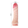 Вибромассажер-реалистик на присоске из реалистичного материала - 26,5 см. купить в секс шопе