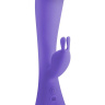 Фиолетовый вибратор-кролик Trix Rabbit Vibrator - 22,5 см. купить в секс шопе