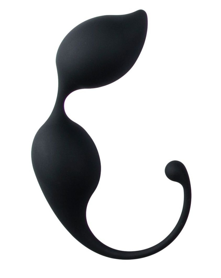 Черные вагинальные шарики Jiggle Mouse купить в секс шопе