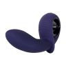 Фиолетовый вибростимулятор зоны G с функцией расширения Inflatable G - 16,5 см. купить в секс шопе