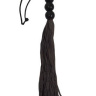 Небольшая черная плеть Medium Whip - 35 см. купить в секс шопе
