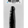 Большой черный фаллоимитатор Basix - 21,6 см. купить в секс шопе
