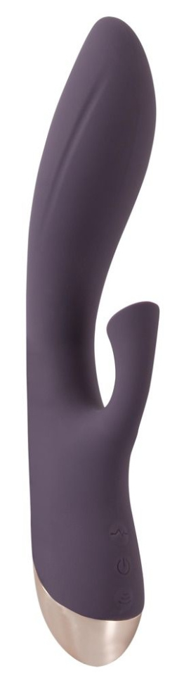Фиолетовый вибратор-кролик Javida Sucking - 21,6 см. купить в секс шопе
