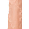 Телесная поясная насадка с трусиками Realistic Dildo - 20 см. купить в секс шопе