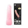 Удлиняющая насадка на пенис с расширением в основании - 18 см. купить в секс шопе