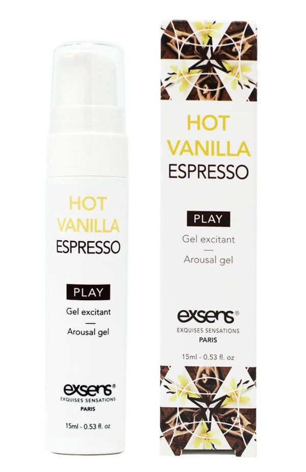 Возбуждающий гель Hot Vanilla Espresso Arousal Gel - 15 мл. купить в секс шопе