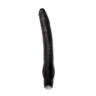 Длинный чёрный вибратор Monster Meat Long Vibe - 30,5 см. купить в секс шопе