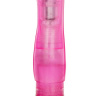 Розовый вибромассажер First Time Solo Exciter - 16 см. купить в секс шопе