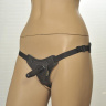 Кожаные трусики с плугом Kanikule Leather Strap-on Harness Anatomic Thong купить в секс шопе