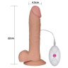 Телесный вибромассажер-реалистик Ultra Soft Dude 9 - 22 см. купить в секс шопе