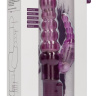 Фиолетовый вибратор-кролик Rotating Bubbles - 23,2 см. купить в секс шопе