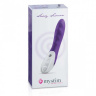 Фиолетовый вибратор Mystim Sassy Simon - 27 см. купить в секс шопе