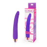 Фиолетовый изогнутый реалистичный вибратор - 18 см. купить в секс шопе