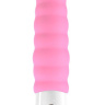 Водонепроницаемый нежно-розовый вибратор Patchy Paul G5 - 23 см. купить в секс шопе