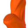 Оранжевый вибратор ORANGE PERFECTION - 22 см. купить в секс шопе