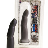 Чёрный анальный стимулятор в форме пальца на присоске - 15 см. купить в секс шопе