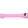 Тонкий розовый вибратор THE CARRIE B. TWISTER - 17,5 см. купить в секс шопе