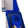 Синий клиторальный стимулятор Fancy - 9,8 см. купить в секс шопе