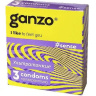 Тонкие презервативы для большей чувствительности Ganzo Sence - 3 шт. купить в секс шопе